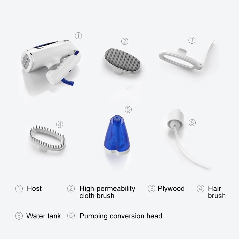 

Mini Portable Steam Iron Travel Household Handheld Steamer Ironing Machine Garment Steamer