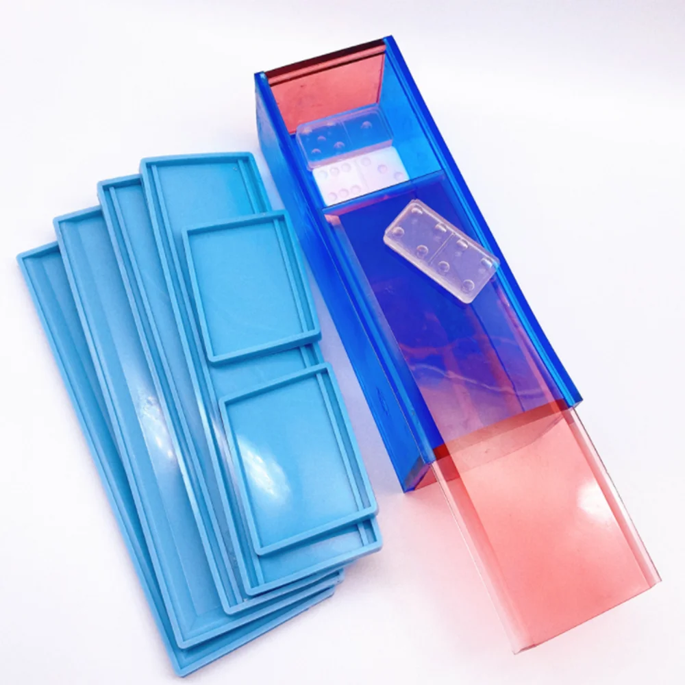 

Dominoes Storage Box Resin Mold Domino Box Mold Jewelry Storage Case Holder Mold Slide Box Silicone Mold Case Home Decor