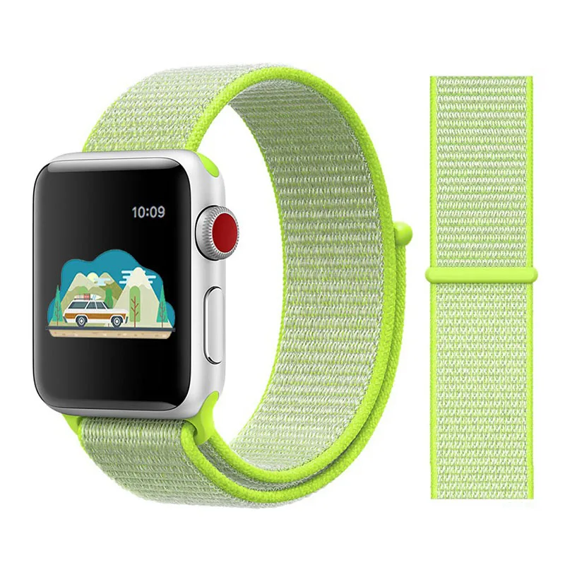 flash light Oulucci ремешок из нержавеющей стали для apple watch ремешок 38 мм/40 мм/42 мм/44 мм сменный ремешок для apple watch 5/4/3/2 - Цвет ремешка: flash light