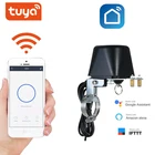 Умный водяной клапан Wi-Fi, беспроводное управление автоматизацией дома, управление отключением, Поддержка Google Assistant Alexa IFTTT Tuya APP