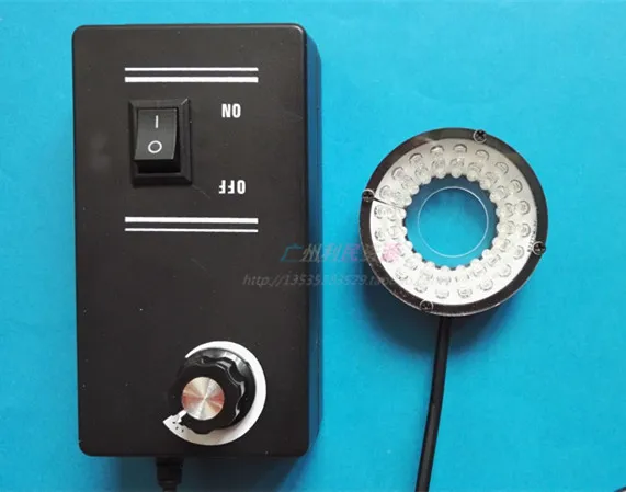25mm Inner Diameter Machine Vision LED Ring Light Source with 3P Terminal Head for Detection image 2