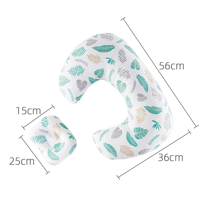 

Cozy Multifunctional Nursing Pillow Pure Cotton Anti-Spit Milk Nursing Pillow For Newborn Infant Babies Better Support The Baby