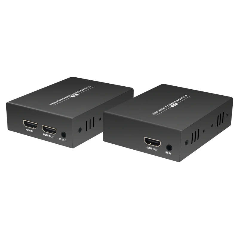 

1080p HDMI-удлинитель через IP-комплект-от 1 до многих или более одного кабеля Cat5e/Cat6/Cat7 с дистанционным ИК-управлением-до 200 м