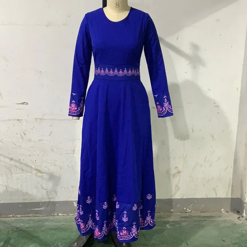 2020 indonesia gown hijab bangladesh plus size dress 5XL dubai blue abaya for women pakistan muslim long dress islamic clothing