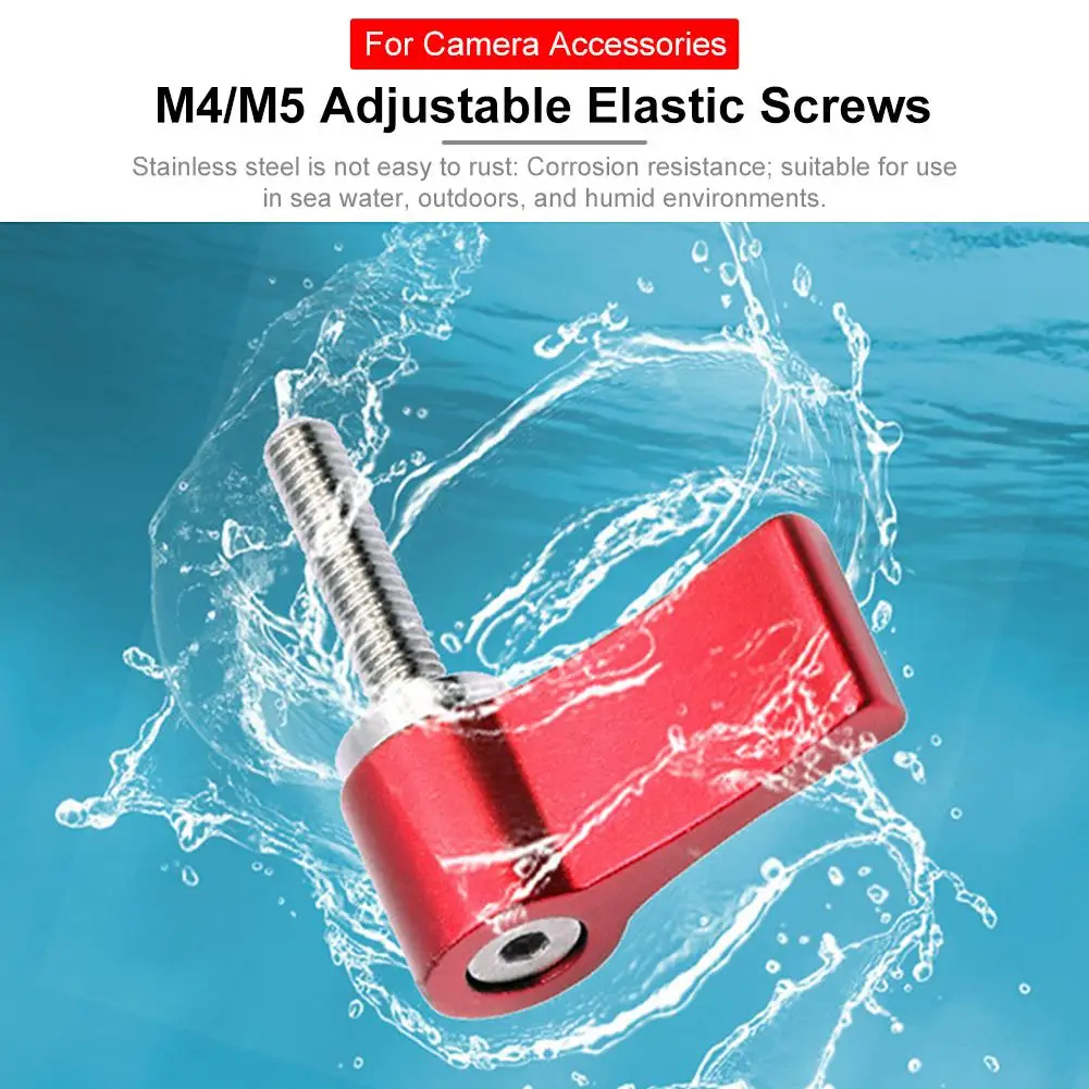 

M4 M5 Clamping Lever Assorted Clamping Lever L Handle Screws Adjustable Elastic Handle Screws Camera Accessories
