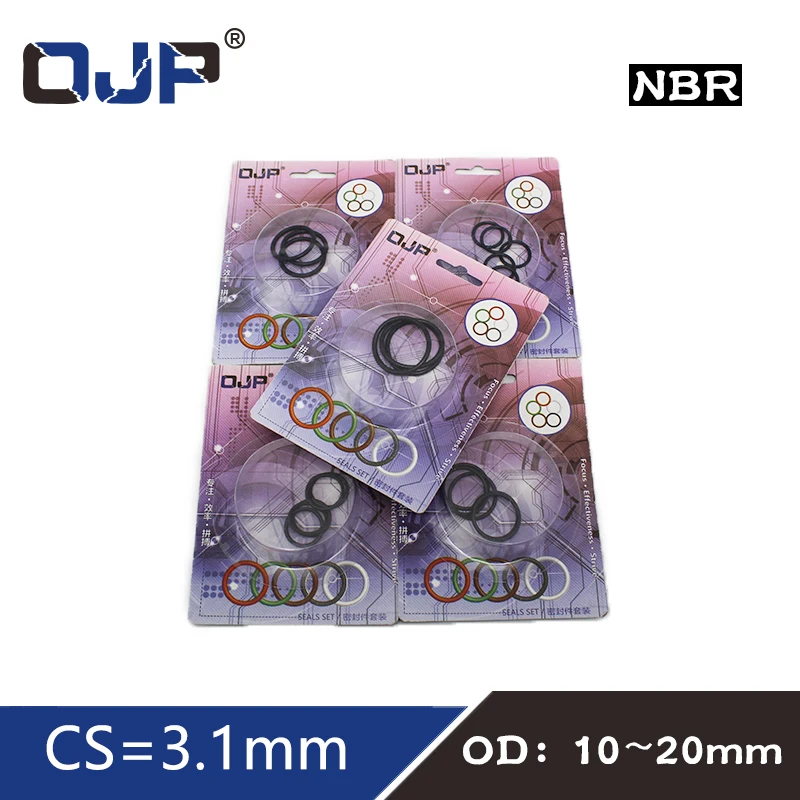 Уплотнительное кольцо из нитрилового каучука NBR толщина CS 3 1 мм