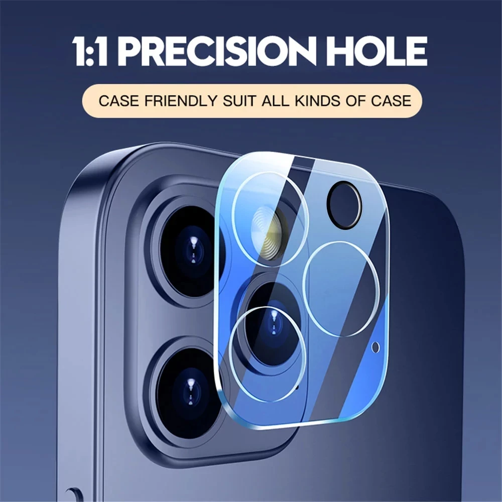 2 1 шт. Защитное стекло для камеры iPhone 12 Pro Max mini защитная экрана пленка 11 XS MAX 7 8 Plus X XR