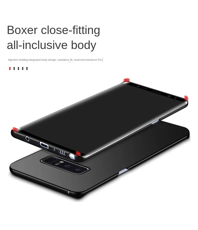 Матовый Жесткий чехол из поликарбоната для телефона Samsung Galaxy Note 10 9 8 S10 E S9 S8 Plus J4 J5 J6