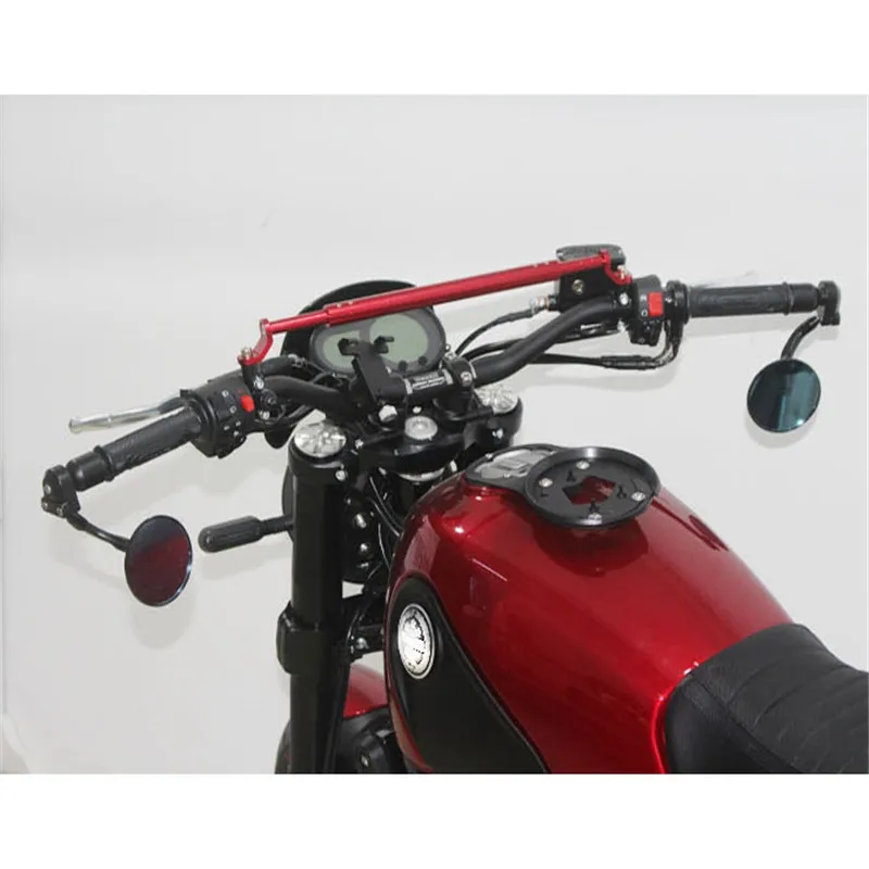 

Motorcycle Side Mirrors Metal Circular Refitting Accessories Applicable Handle End for Yamaha Honda Suzuki Kawasaki Ducati KTM