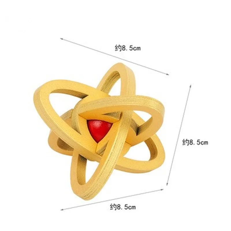 1 шт. новый дизайн IQ головоломка замок 3D деревянные блокирующие заусенцы игра