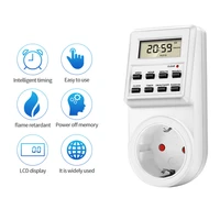 tm03 digital timer switch socket electronic kitchen timer outlet 1224 hour cyclic programmable timing socket time setting