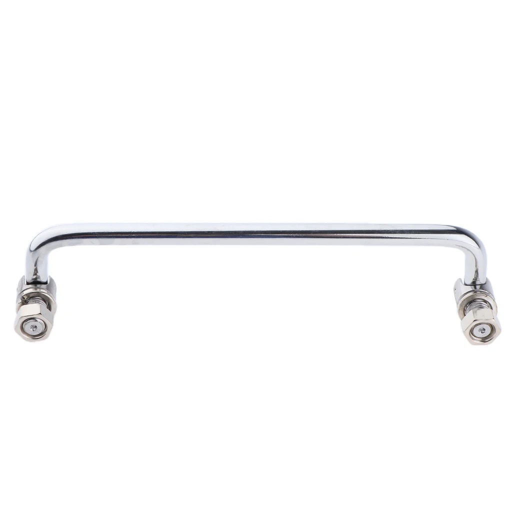 

7.7" 195mm Boat Door Hatch Folding Grab Handle Handrail Mounting Rails