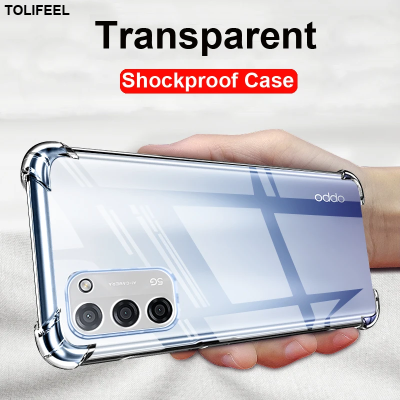 Противоударная задняя крышка для OPPO A15 A16 A36 A54 A55 A52 A72 A92 A74 A94 A93 чехол с 