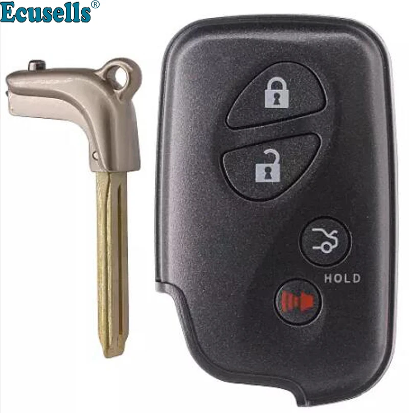 3 + 1 кнопочный смарт ключ с дистанционным управлением ASK433MHz A433 ID74 WD03 WD04 для Toyota Camry