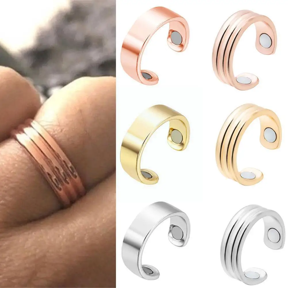 

Открытое кольцо для сжигания жира, микро-магнитное кольцо для похудения, кольцо для здорового похудения, кольцо для сжигания жира, уход D9P0