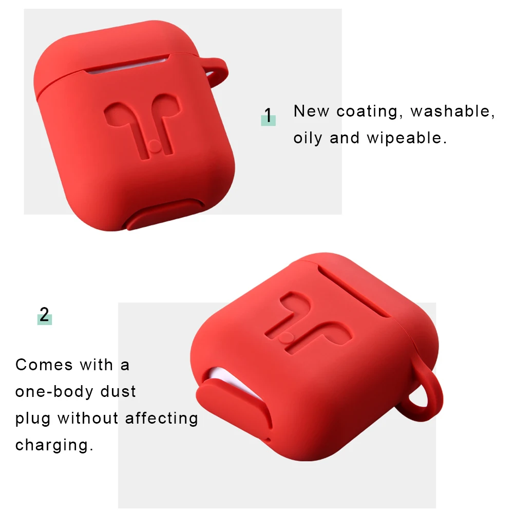 5 шт. защитный чехол для наушников Airpods|Аксессуары наушников| |