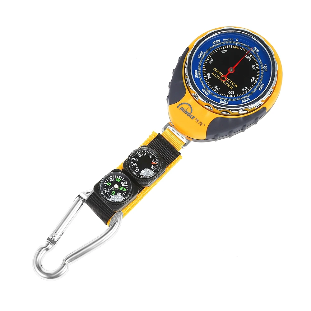Наружный альпинистский измеритель высоты термометр компас барометр