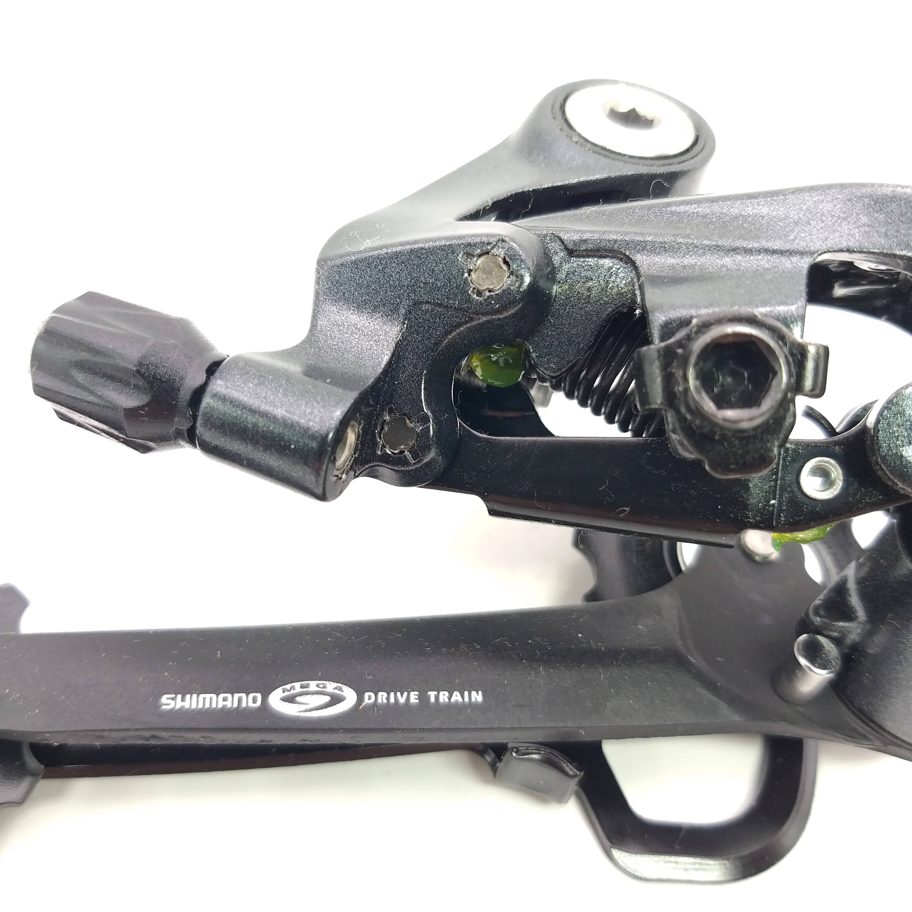 SHIMANO OEN DEORE M591 m592 9 S 27S скоростей MTB велосипедный задний переключатель часть длинная