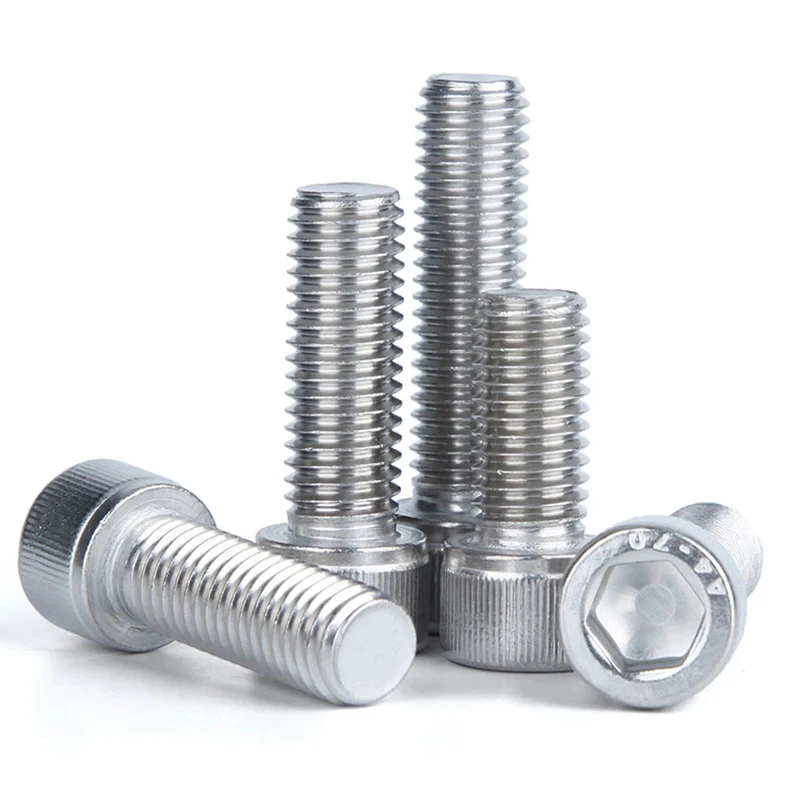 1-5Pcs 316 Stainless Steel DIN912 Inner Hexagon Socket Screws Cup Cap Allen Head Bolts M6 M8 M10 M12 | Обустройство дома