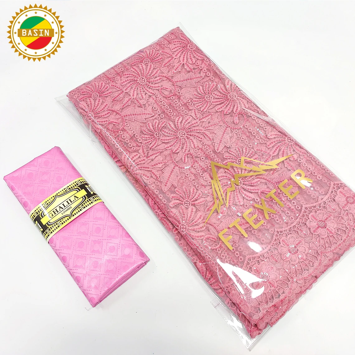 Новейшие блестящие сетчатые тюлевые кружева с вышивкой Королевский Синий