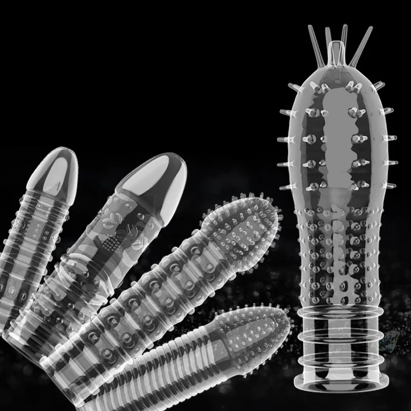 

Презервативы многоразовые для увеличения пениса, интимная игрушка для взрослых, массажер для клитора с шипами и временной задержкой