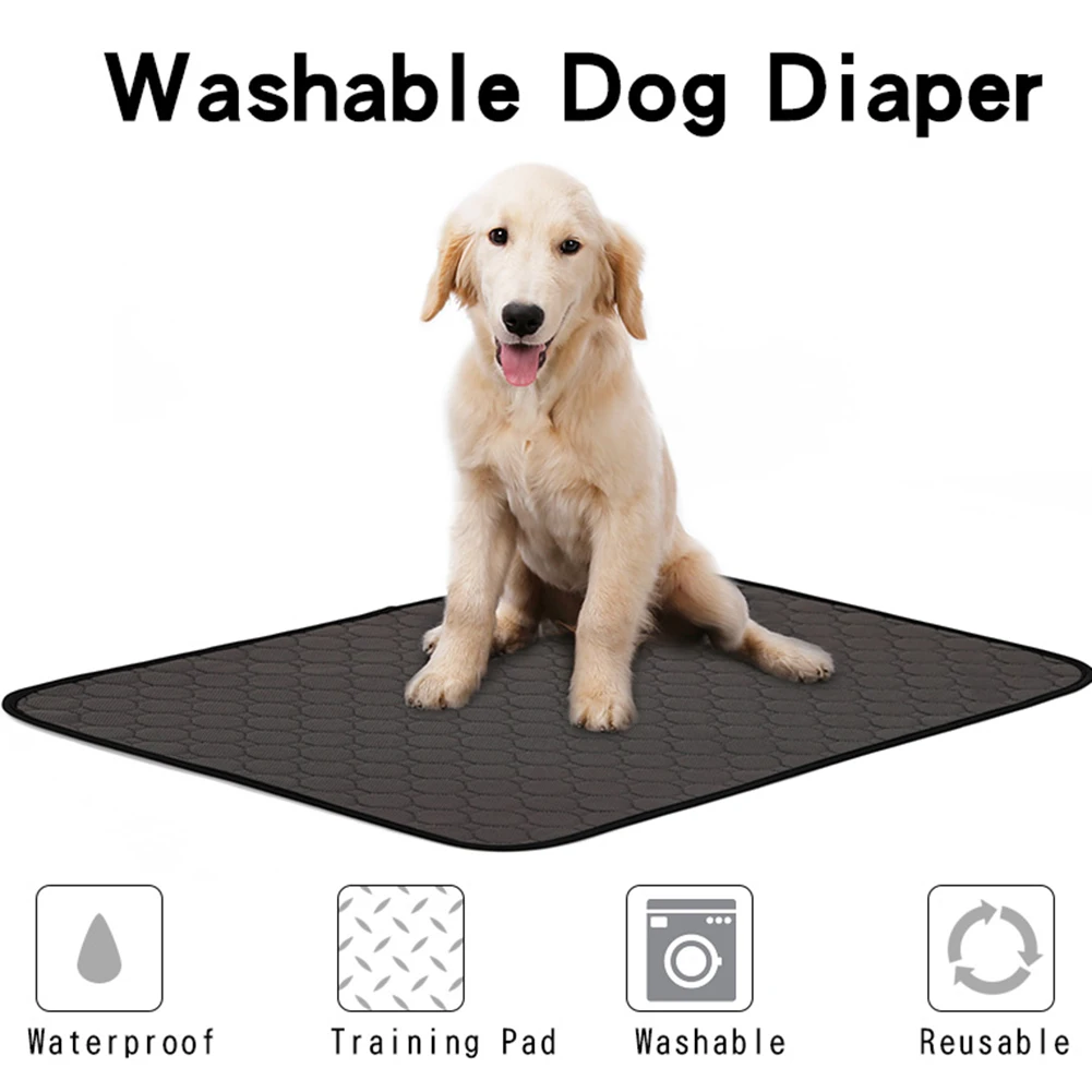 

Reusable Waterproof Pet Pad Diaper Super Absorbent Potty Training Dog Mat Nappy
