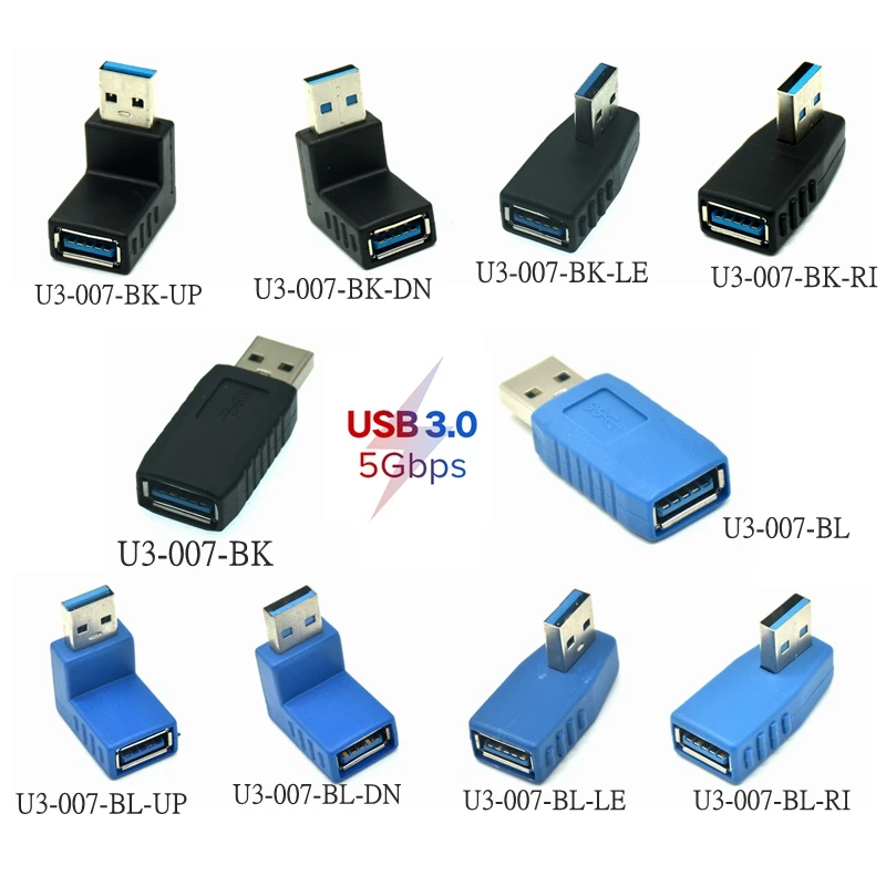 Высокоскоростной 5 Гбит/с USB 3 0 тип А штекер-гнездо переходник удлинитель