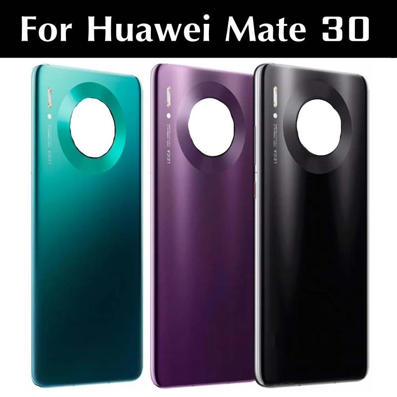 

6.62" For Huawei Mate 30 Battery Cover Door Housing case Glass cover For TAS-L09, TAS-L29, TAS-AL00, TAS-TL00 Back Battery Cover