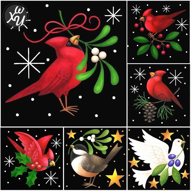 

5D Diy Diamond Painting Embroidery Pigeon Mosaic Wall Art Full Square Diamond Embroidery for Home Decor Cross Stitch Needlework