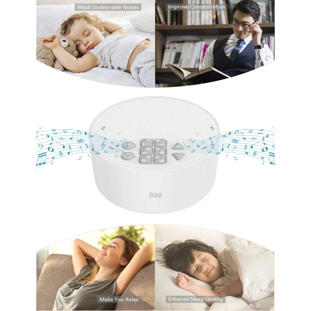 

Baby Sleep Aid White Noise Sleep Instrument Music Decompression Sleep Aid Insomnia Relief White Noise Sleep Aid