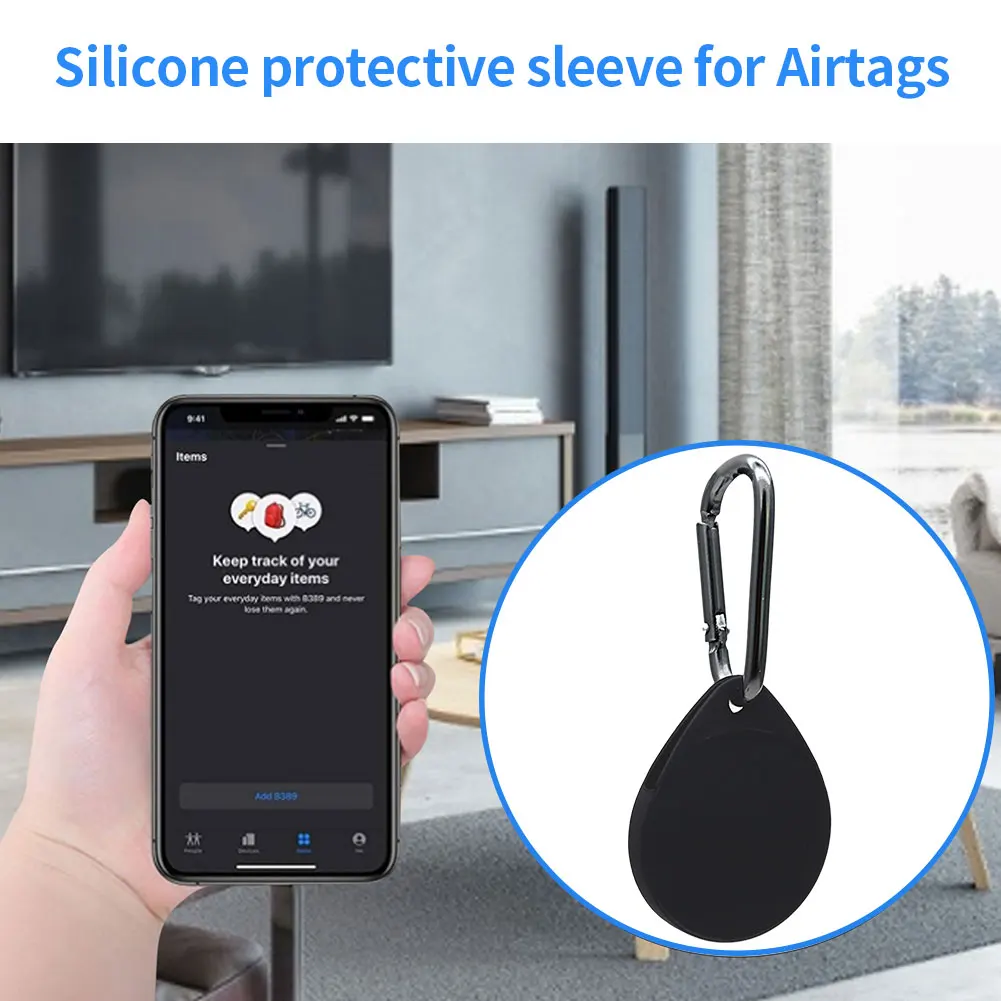 

Protective Cover For Apple Airtags Bluetooth Wireless Tracker Carry Case Anti-Lost Device Protector Shell For Airtag Accessories