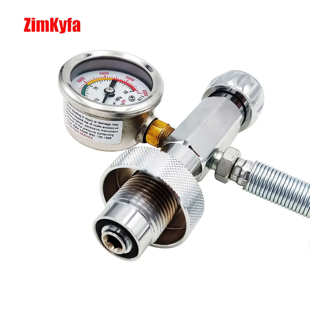 G5/8 4500PSI Пейнтбол PCP акваланг заполняющая станция заправка зарядный адаптер +