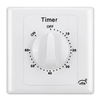 10a 60min 60mins new household equipments countdown timer switch 10a rotary switch timer smart light switch with bottom box