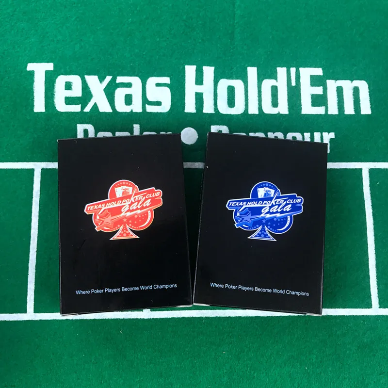 Новый баккара ТЕХАС ХОЛДЕМ Пластик Карточные игры Водонепроницаемый глазурь