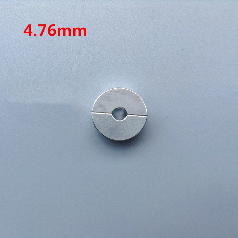 2PCs 4.76mm 6.35mm Aluminum Alloy Flexible Shaft Lock Clamp Anti-drop Safety for Remote Control RC Boat Accessories | Игрушки и хобби