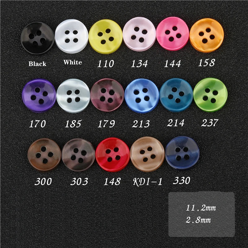 500 шт. маленькие пуговицы с тонкими краями|Пуговицы| |