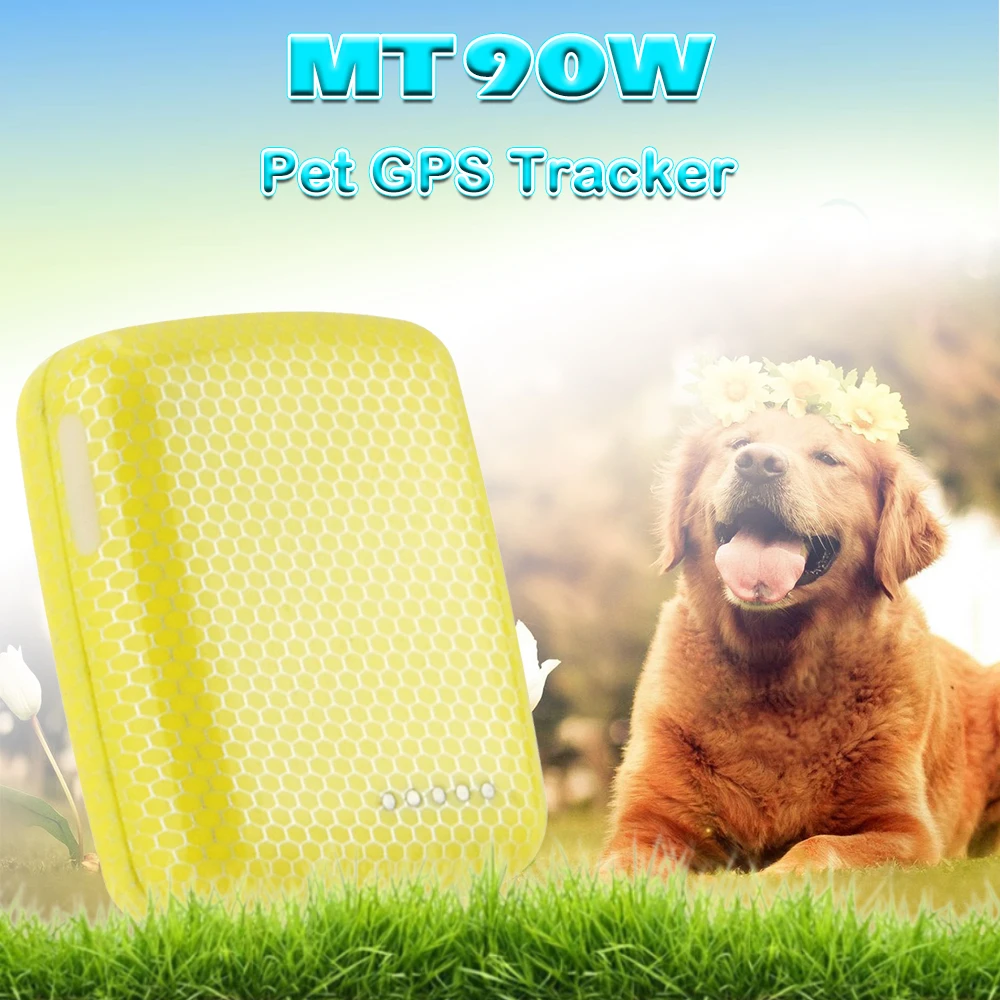 Точное позиционирование водонепроницаемый Wi Fi трекер для домашних животных MT90W