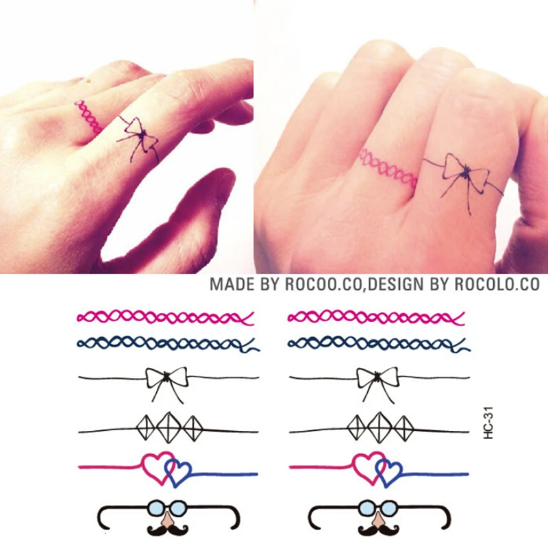 2019 горячая Распродажа 3D милая временная татуировка наклейка для женщин