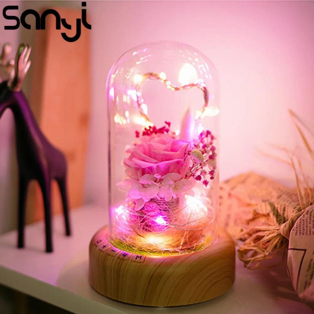 Ночник с креативным Bluetooth динамиком индикатор зарядки низким энергопотреблением