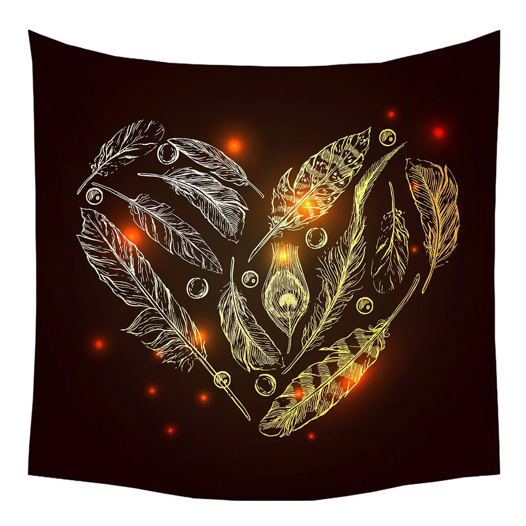 Красочные Ловец снов тематический гобелен хиппи настенный Одеяло покрывало