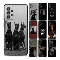 animal dachshund doberman dog phone case for samsung a01 a11 a12 a21 a31 a41 a42 a51 a71 a02 a32 a52 a72 a22 a52 soft tpu cover