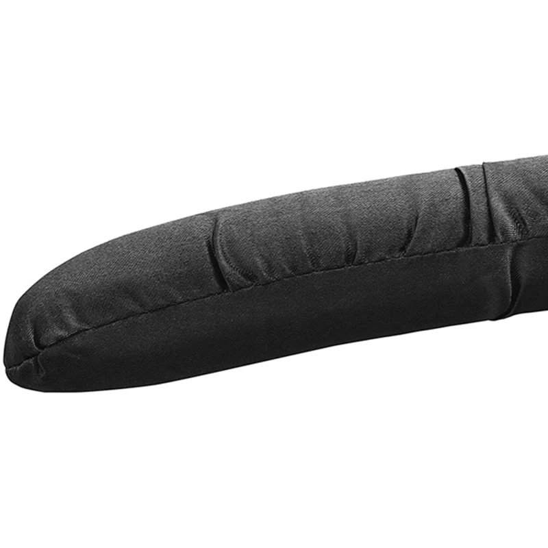 

5 Pieces Of Women'S Satin Padded Hangers, Non-Slip Thick Foam Black Hangers, Suitable for Coats, Shirts, Sweaters-ABUX