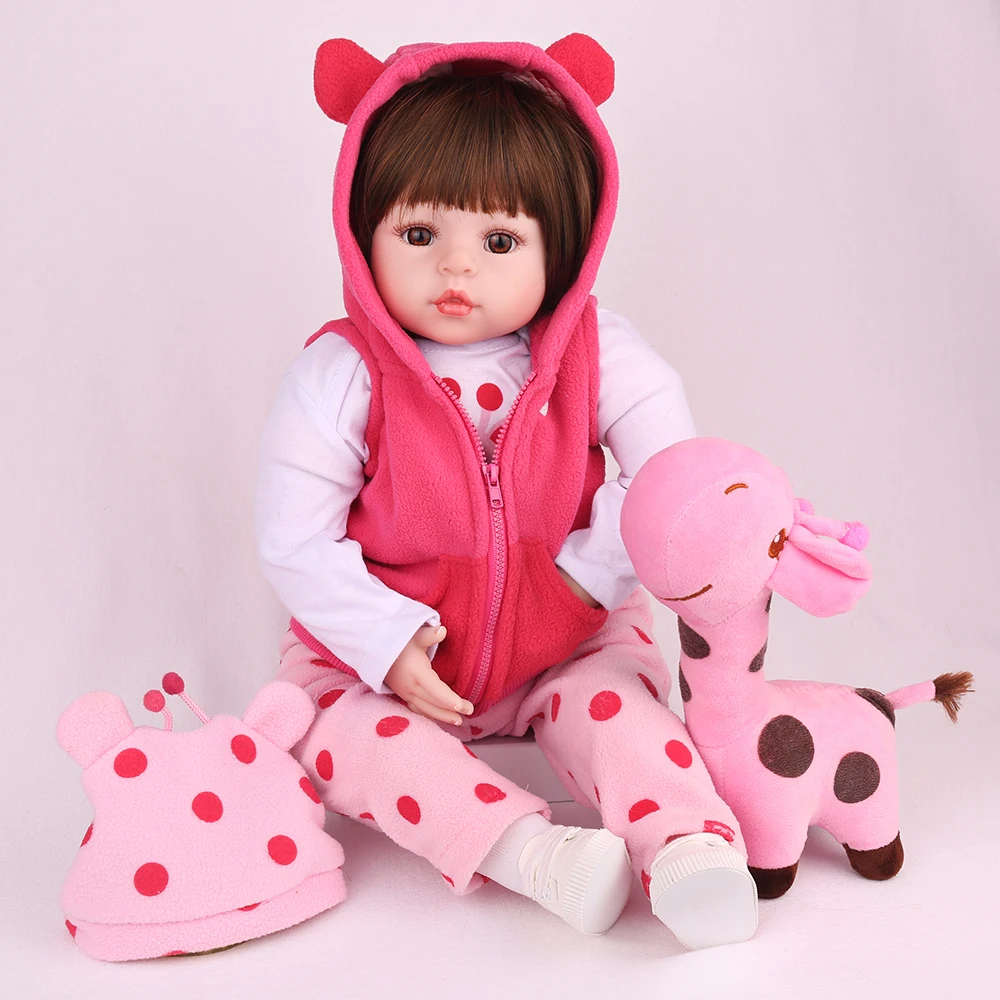 Boneca Куклы реборн игрушки NPKDOLL силиконовые reborn baby born кукла очаровательные реалистичные boneca reborn girl игрушки для детей