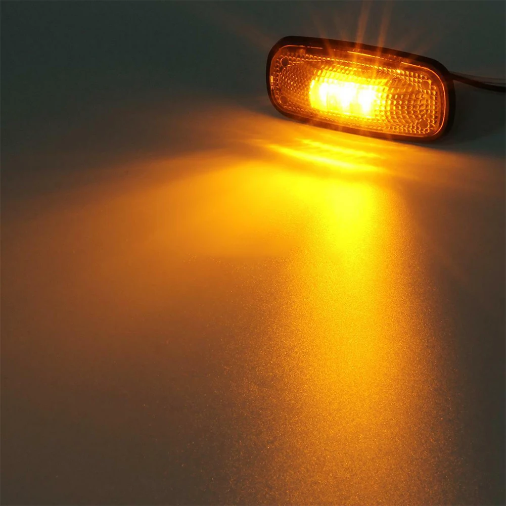 4 шт. Светодиодный Маркер для бокового крыла светильник Dodge Ram 3500 2003-2009 2 красных