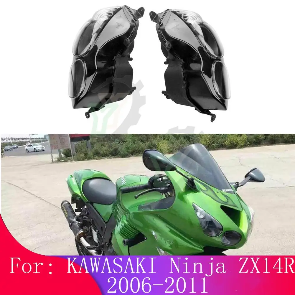 

Передсветильник фара ZZR 1400 для KAWASAKI Ninja ZX14R/ZX 14 R 2006 2007 2008 2009 2010 2011