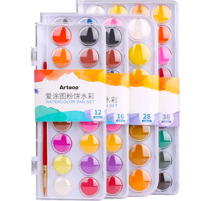 Товары для рукоделия портативная Акварельная краска моющаяся начинающих ручная