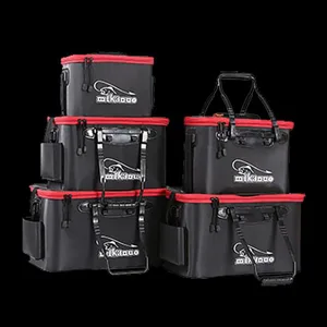 WALK FISH высококачественное ведро из ЭВА 3035404550 см, портативное ведро для кемпинга, походов, рыбалки