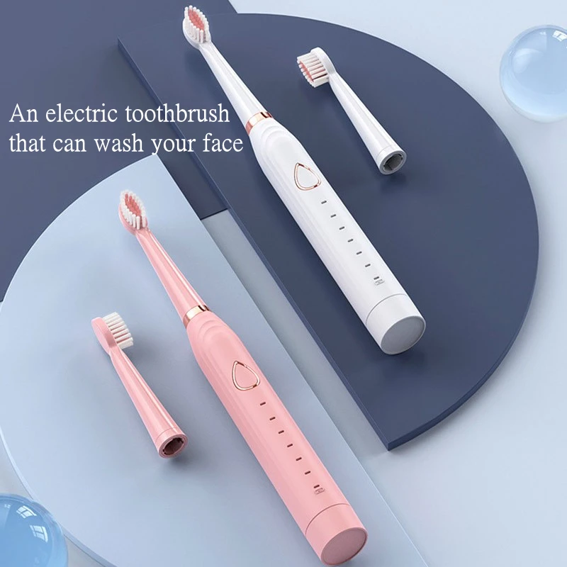 

Electric Toothbrush Ultrasonic White Teeth Soft Fur Face Massage Adult IPX7 Waterproof USB Charging Gift Magnetic Levitation