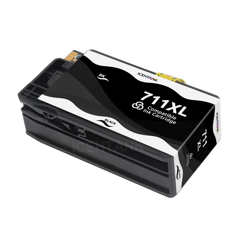 Картридж чернильный Icehtank совместимый с HP 711 и 711XL 4 шт. для DesigJet T120 T520 24/ 610/ - купить