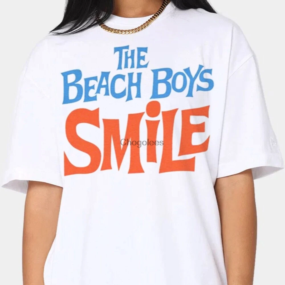 Новые пляжные футболки для мальчиков с надписью Smile Rock Band (1) - купить по выгодной